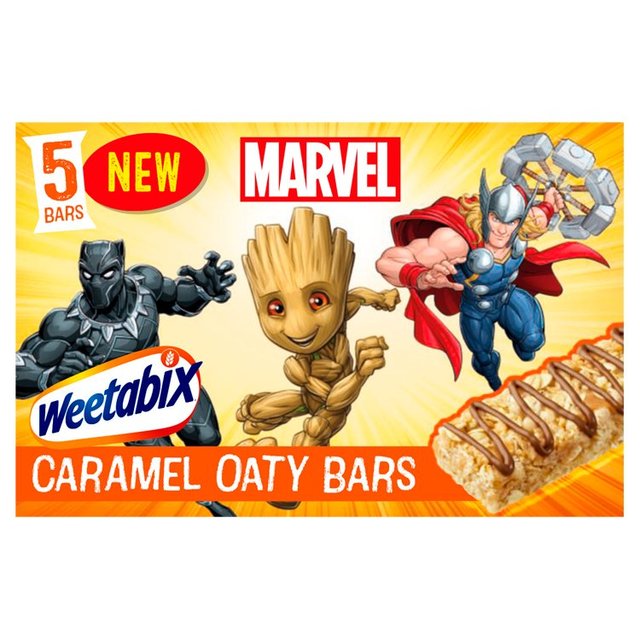 Marvel Disney Bars Caramel Oat Bars 5 x 23g Botiga