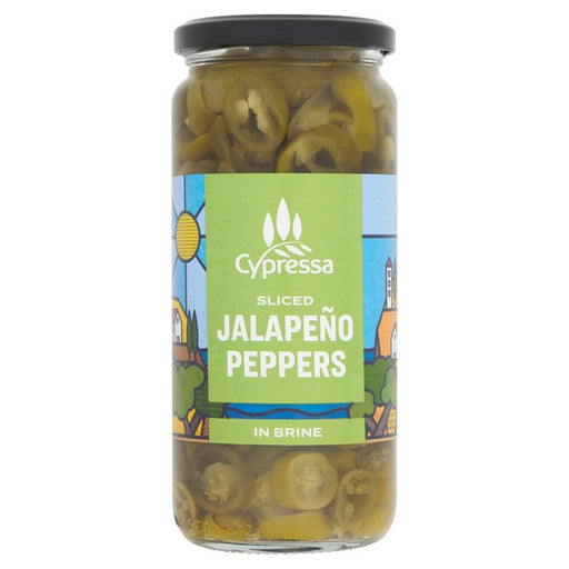 Cypressa Sliced Jalapeno Peppers 480g Botiga