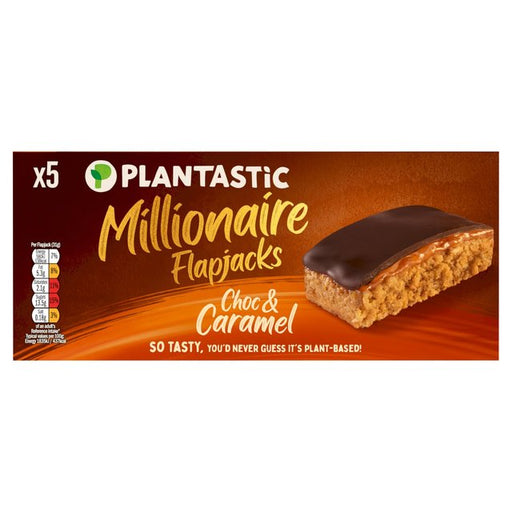 Plantastic Millionaire Flapjack 5 per pack Botiga