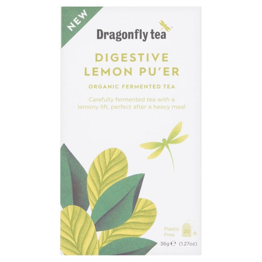 Dragonfly Digestive Lemon Pu'er 20 per pack Botiga