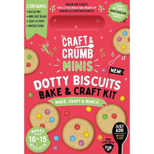 Craft & Crumb Dotty Biscuits Bake & Craft Kit 245g Botiga