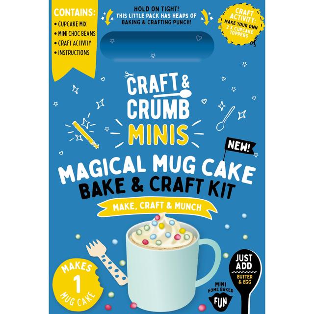 Craft & Crumb Magical Mug Cake Bake & Craft Kit 110g Botiga