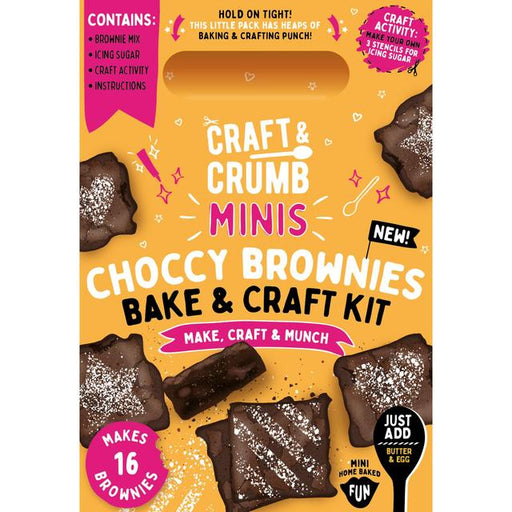 Craft & Crumb Choccy brownie Bake & Craft Kit 248g Botiga