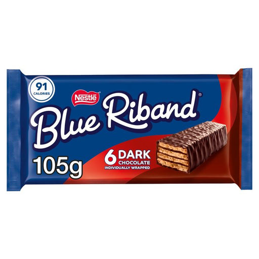 Blue Riband Dark Chocolate Biscuit Bars Multipack 6 x 17.5g Botiga