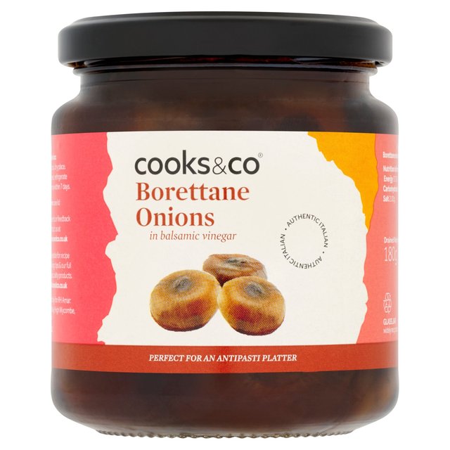 Cooks & Co Grilled Borettane Onions in Balsamic Vinegar 280g Botiga