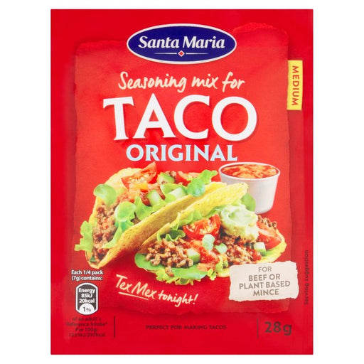 Santa Maria Taco Seasoning Mix New 28g Botiga