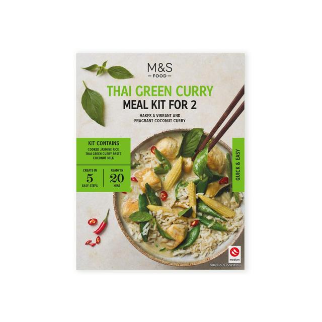 M&S Thai Green Curry Meal Kit for 2 477g Botiga