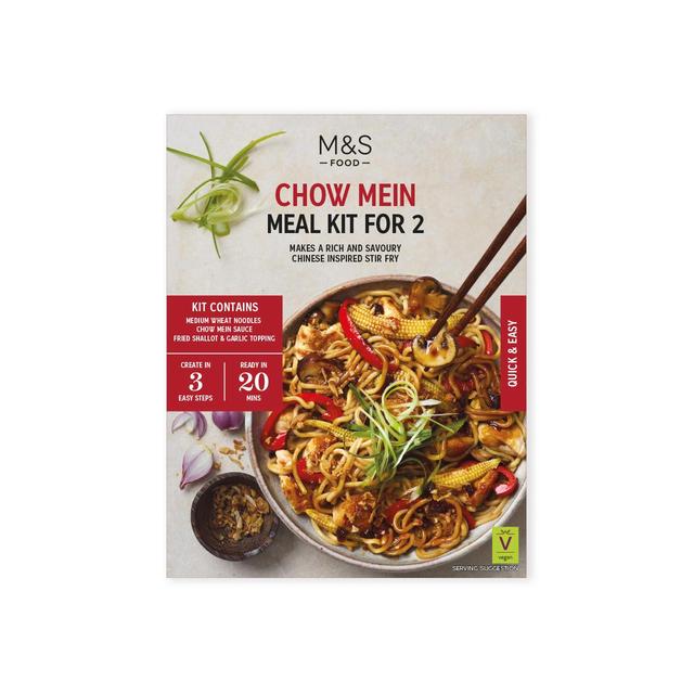 M&S Chow Mein Meal Kit for 2 305g Botiga