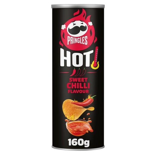 Pringles Hot Sweet Chilli Sharing Crisps 160g Botiga