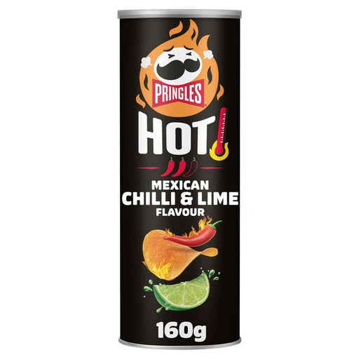 Pringles Hot Mexican Chilli & Lime Sharing Crisps 160g Botiga