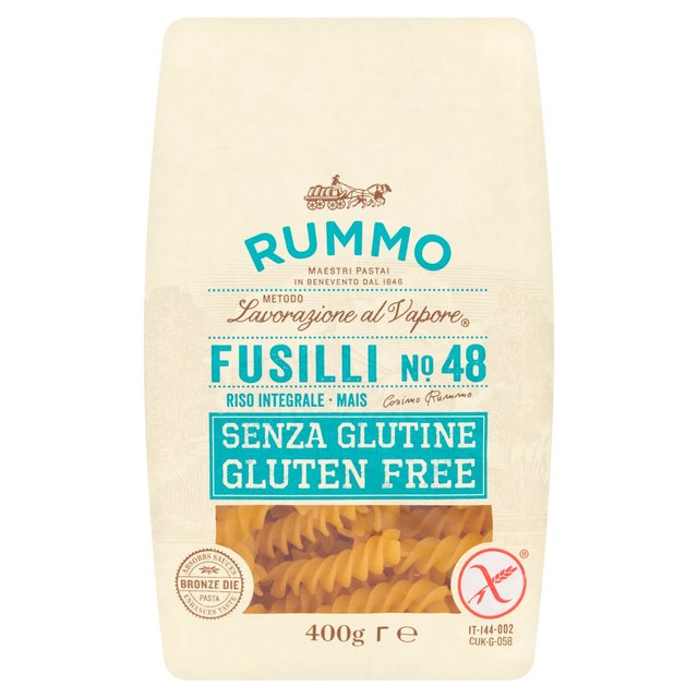 Rummo Gluten Free Fusilli Pasta No.48 400g Botiga