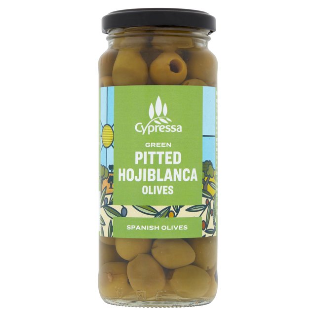 Cypressa Pitted Green Olives 340g Botiga