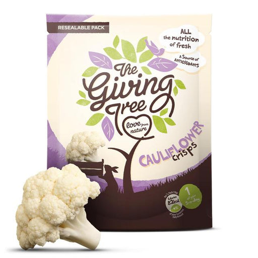 Giving Tree Vacuum Fried Cauliflower Crisps 18g Botiga