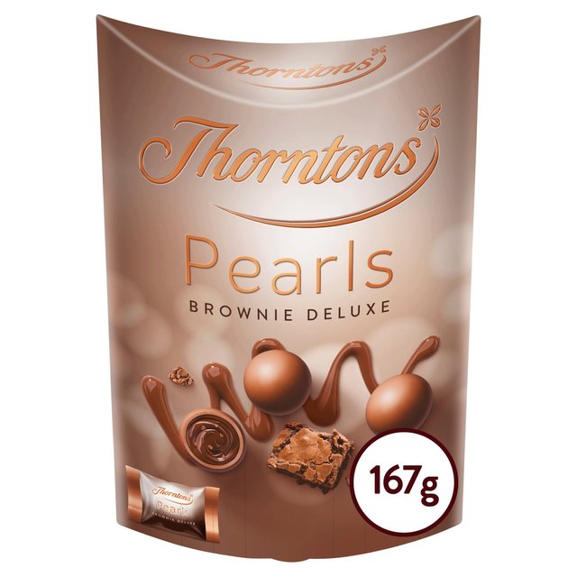 Thorntons Pearls Brownie Deluxe 167g Botiga