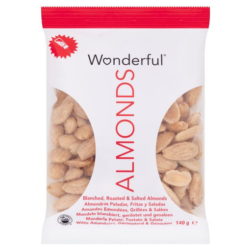 Wonderful Almonds Blanched Roasted & Salted 140g Botiga