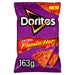 Doritos Extra Flamin' Hot Sharing Bag Snacks 163g Botiga