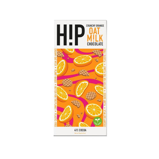 H!P Crunchy Orange Oat Milk Chocolate 70g Botiga