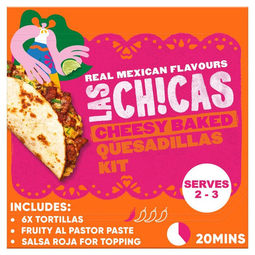 Las Chicas Mexican Cheesy Quesadillas Meal Kit 336g Botiga