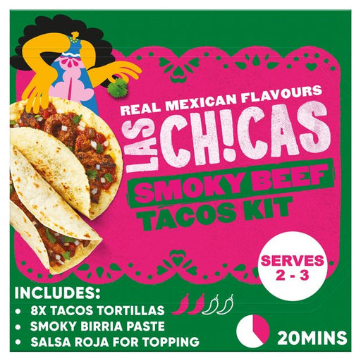 Las Chicas Mexican Smokey Tacos Birria Meal Kit 296g Botiga