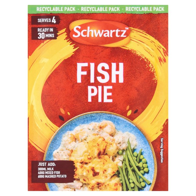 Schwartz Fish Pie Recipe Mix 26g Botiga