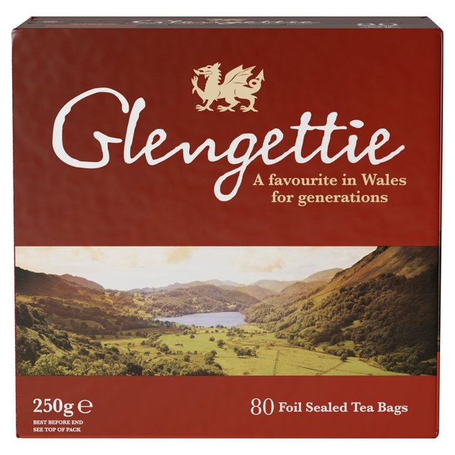 Glengettie Tea 80 per pack Botiga