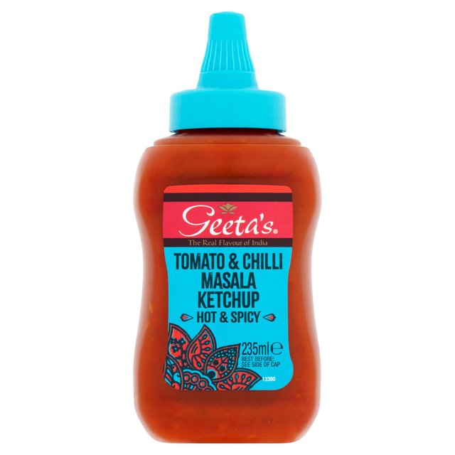 Geeta's Tomato & Chilli Ketchup 235ml Botiga