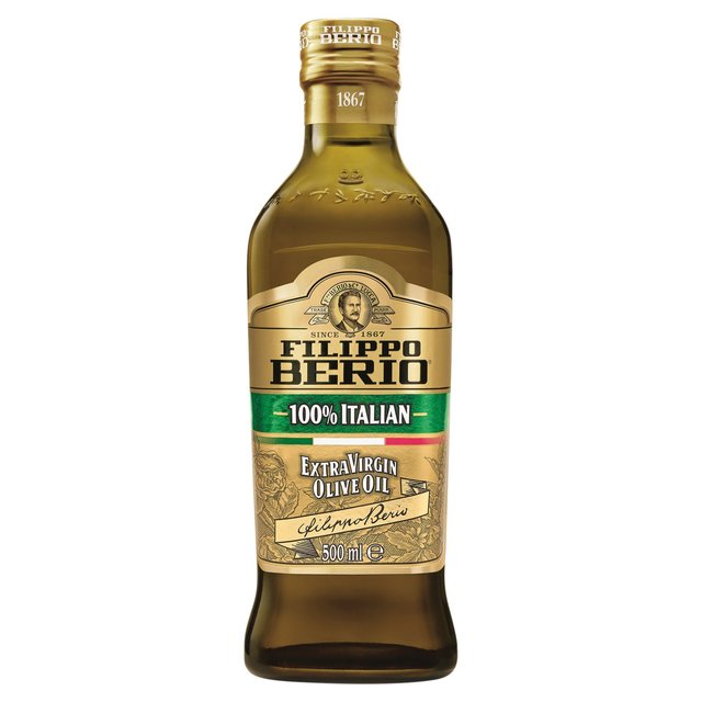 Filippo Berio 100% Italian Extra Virgin Olive Oil 500ml Botiga