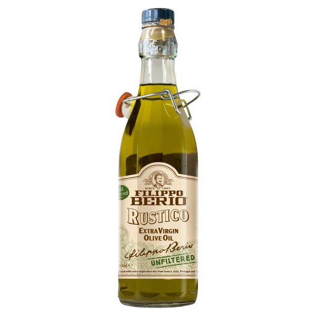 Filippo Berio Rustico Unfiltered Extra Virgin Olive Oil 500ml Botiga