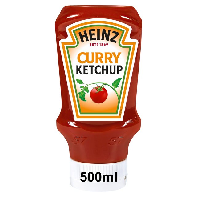 Heinz Curry Tomato Ketchup 500ml Botiga