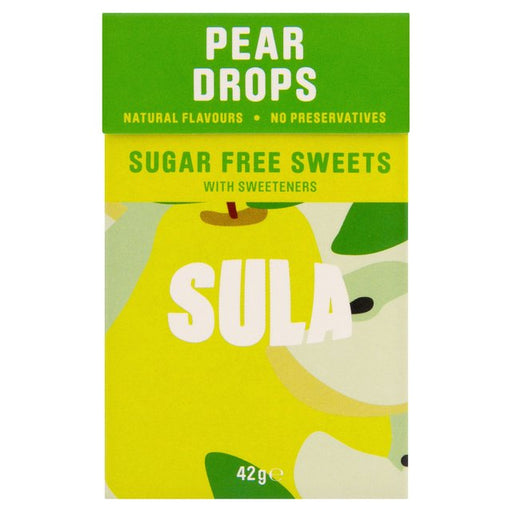 Sula Pear Drop Sugar Free Sweets 42g 42g Botiga