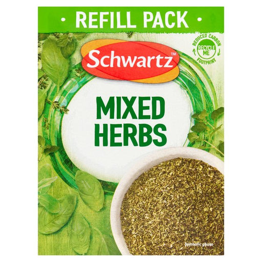 Schwartz Mixed Herbs Refill Pack 9g Botiga