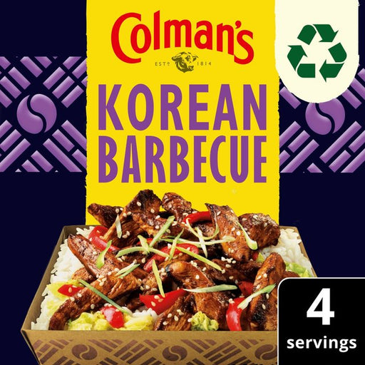 Colman's BBQ Korean Sauce Dry Packet Mix 45g Botiga