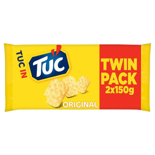 Jacob's TUC Original Crackers Twin Pack 2x150g, 300g 2 x 150g Botiga