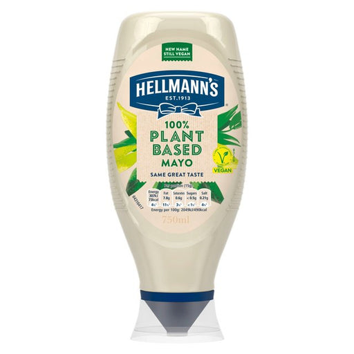 Hellmann's Plant Based Mayonnaise 750ml Botiga