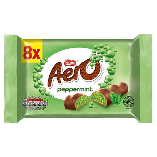 Aero Bubbly Bar Peppermint Multipack 8 x 27g Botiga