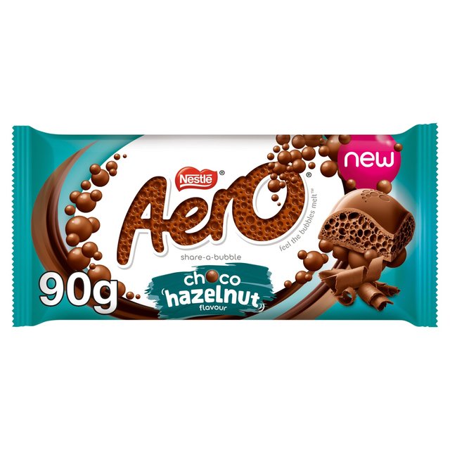 Aero Hazelnut Sharing Bar 90g Botiga