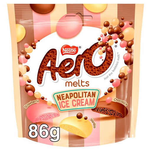 Aero Melts Neopolitan Ice Cream Pouch 86g Botiga