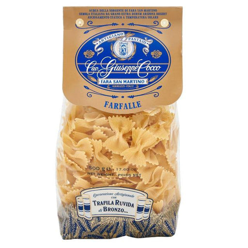 Cocco Farfalle Durum Wheat Pasta 500g Botiga