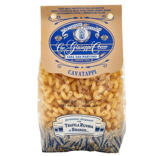 Cocco Cavatappi Durum Wheat Pasta 500g Botiga