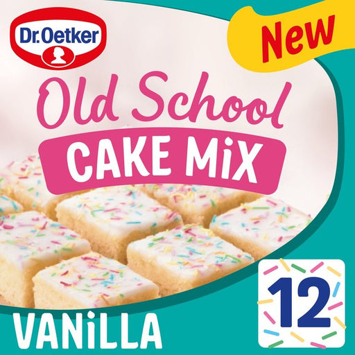 Dr. Oetker Vanilla School Cake Mix 436g Botiga