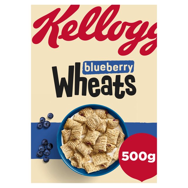 Kellogg's Wheats Blueberry Breakfast Cereal 500g Botiga