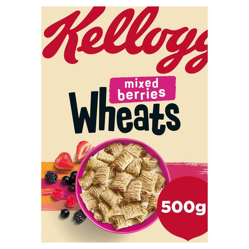 Kellogg's Wheats Mixed Berries Breakfast Cereal 500g Botiga