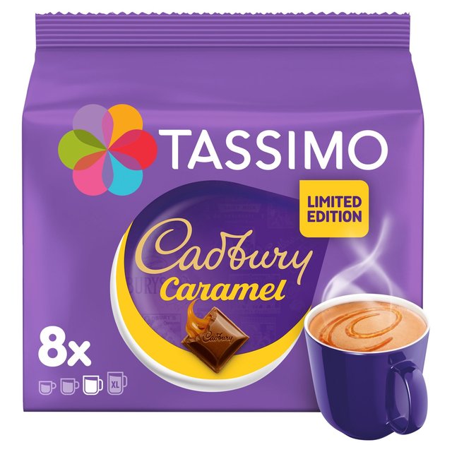 Tassimo Cadbury Caramel Pods 8 per pack Botiga