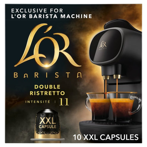 L'OR BARISTA Double Ristretto XXL Coffee Pods Intensity 11 10 per pack Botiga