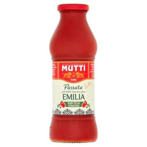 Mutti Regional Passata Emilia Romagna with Baby Plum Tomatoes 400g Botiga