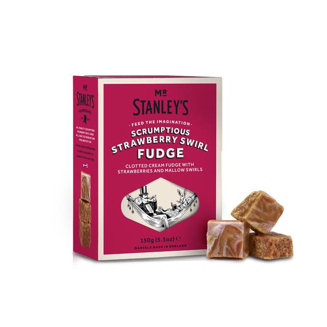 Mr Stanley's Strawberries & Cream Fudge 150g Botiga