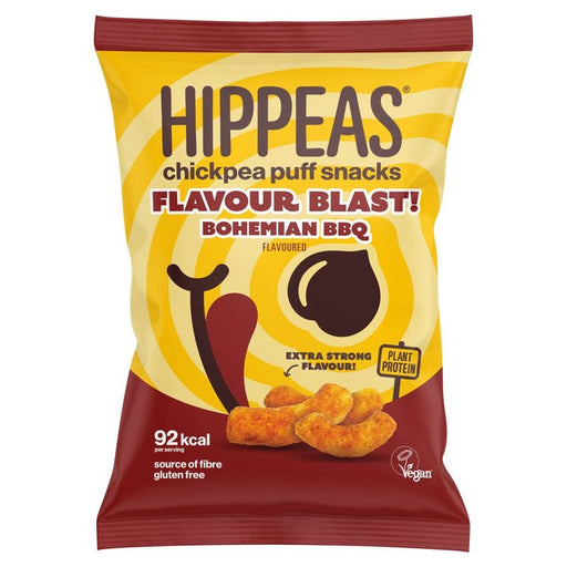 Hippeas Flavour Blast Bohemian BBQ Chickpea Puffs 22g Botiga