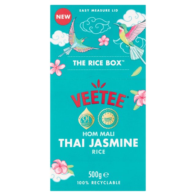 Veetee Thai Hom mali Jasmine Rice 500g 500g Botiga