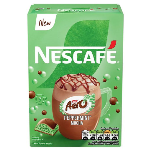 Nescafe Aero Peppermint Mocha 7pk 7 x 19g Botiga