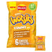 Walkers Wotsits Cheese Toastie Multipack Chickpea Crisps 6 x 12g Botiga